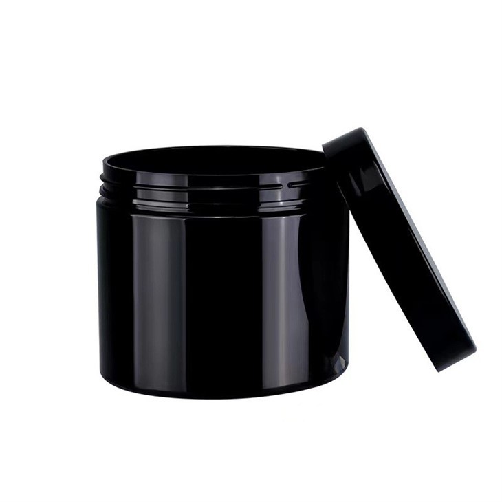 100ml Black Cream Bottle Wide Mouth Dispensing Bottle